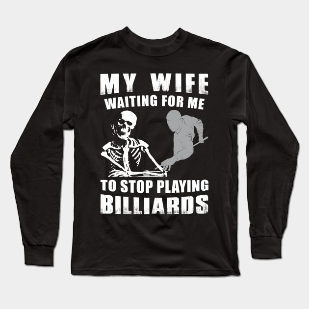 Rack 'Em Up - Billiard Is My Happily Ever After Tee, Tshirt, Hoodie Long Sleeve T-Shirt by MKGift